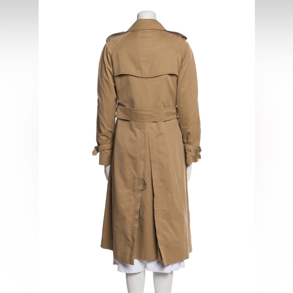 Burberry classic vintage wool trench coat M - Picture 2 of 7